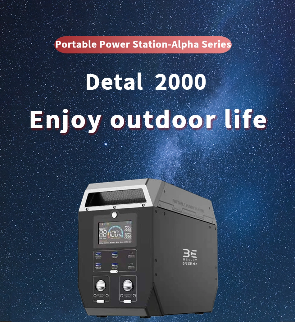 Solar Generator 5000W Jump Starter Power Station 1500W 600W Portable Electric Car Power Station Supply With Pull And Handle